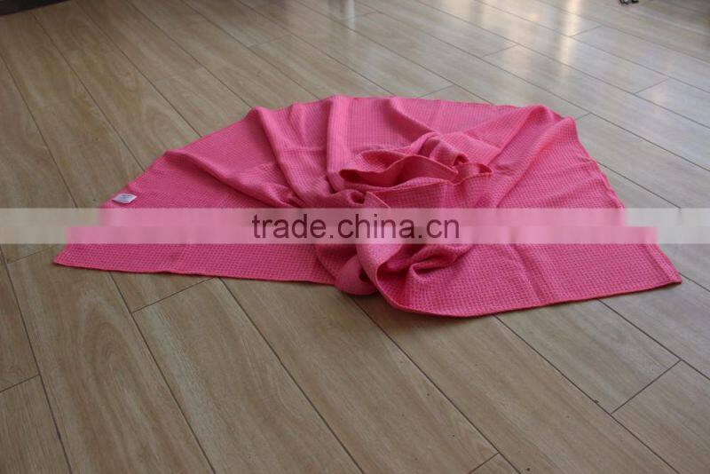 Wholesale Eco-friendly comfortable yoga towel With Silicone Dots HU ZHOU
