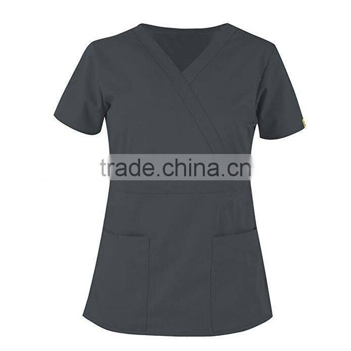 Women's medical diagnostic set Missy 2 Pockets scrub top set