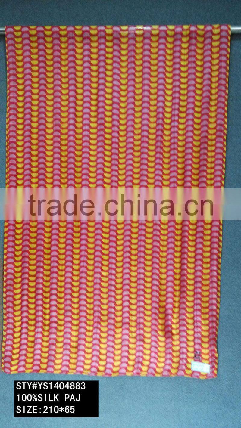 WHOLESALE NEWEST PRINTED SILK SCARF