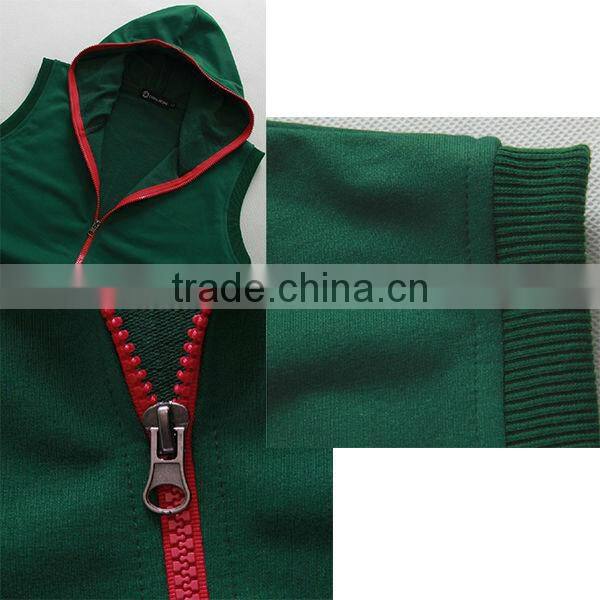 2016 Wholesale Fashion Custom Cotton Basic Plain Dyed Short Sleeve Hoodies