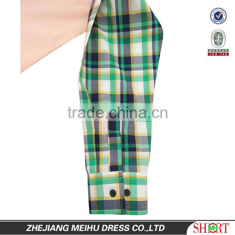 2016 Custom Panda Embroidered Casual Kid Shirt , Boy Shirt