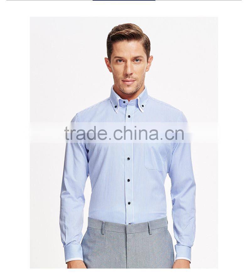 Custom mechanic long sleeve dress custom logo shirt for men