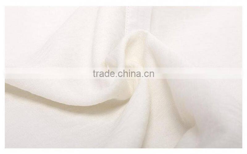 Cheap Woman 3/4 long sleeven white shirts summer 2017