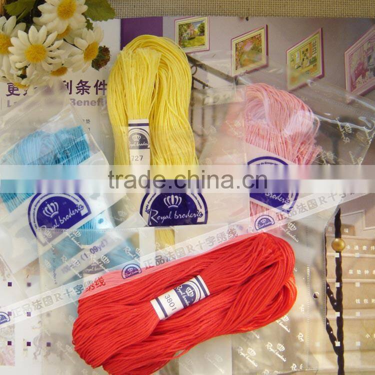 Wholesale cotton threads Cross stitch thread embroidery threads