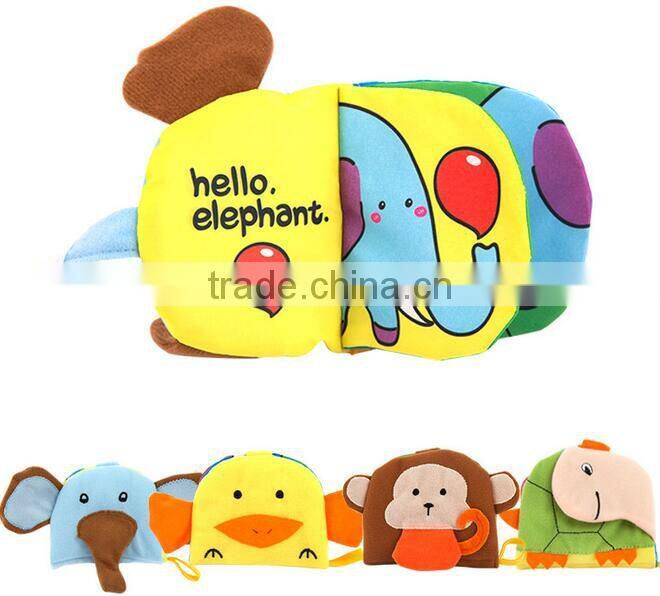 educational baby fabric toys infant soft cloth book early childhood toys