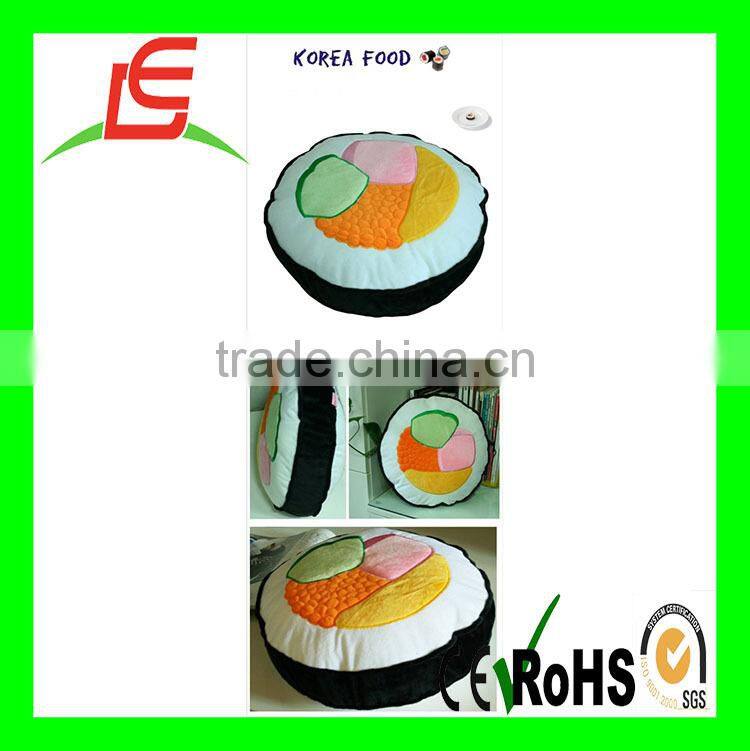 LE B109 Korean food Gimbap pillow sushi chair cushion Decorative Pillow