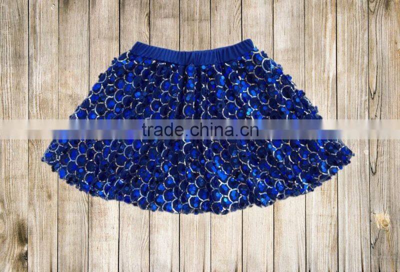Happy new year style girl wholesale sequin skirts baby kids red girls dress