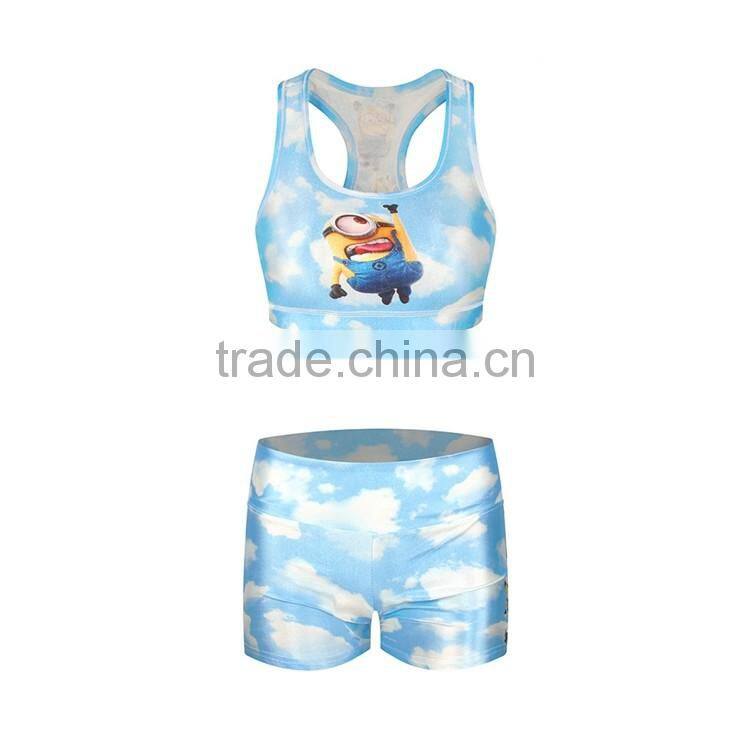 Best Selling Trendy Style Fitness with Many Colors Women Yoga Clothing Set