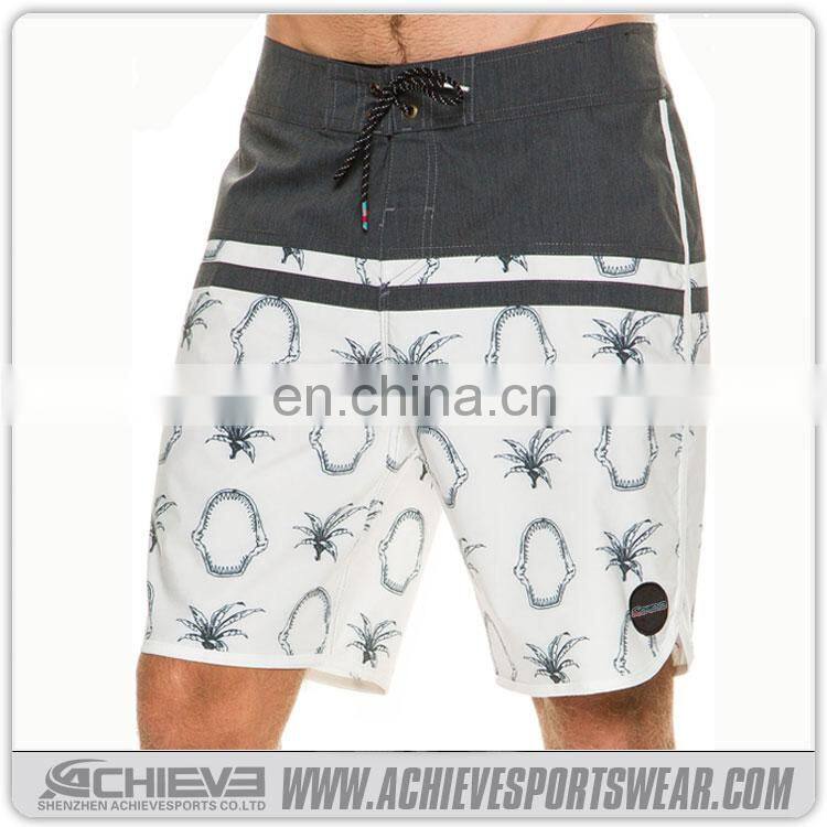 custom made printed boardshorts for mens waterproof beach shorts