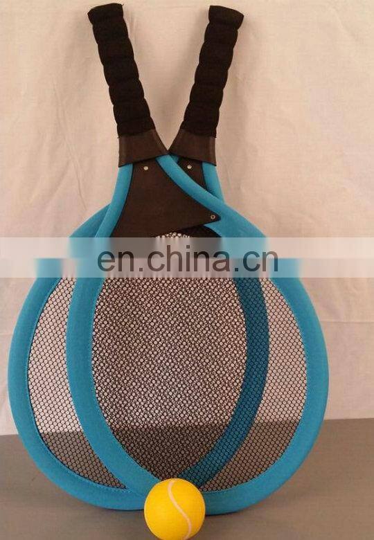 Outdoor sports tennis racket set toys for fun soft tennis racket