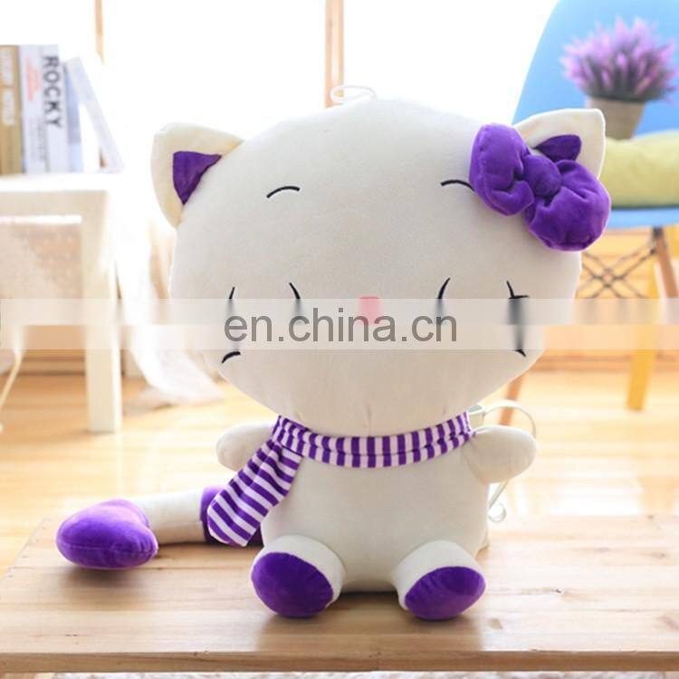 High quality customized design cute lifelike cat plush toy