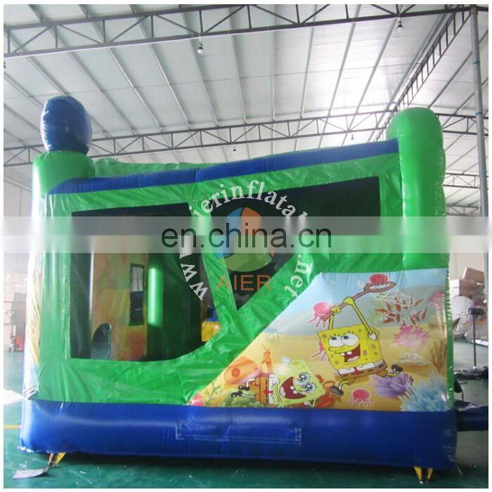 New designed inflatable sponge Bob bouncer