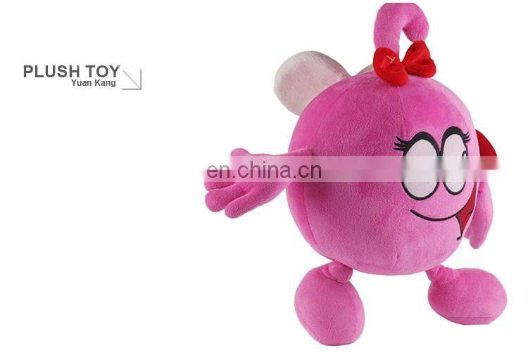 Custom plush cute emoji cartoon soft toy