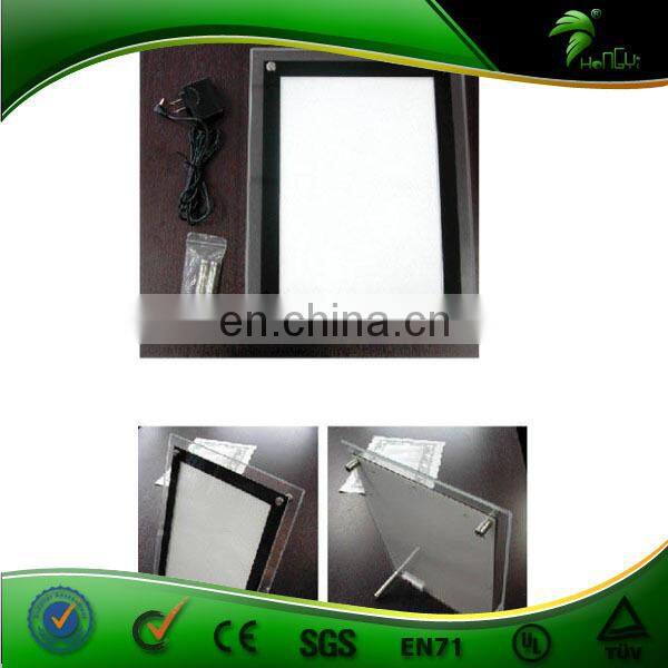 Professional Yellow Acrylic Cube With LED lighting For Cheap Price