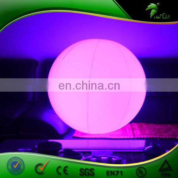 Diameter 1m Inflatable Helium LED Balloon , LED Sphere Lighting Helium Balloon