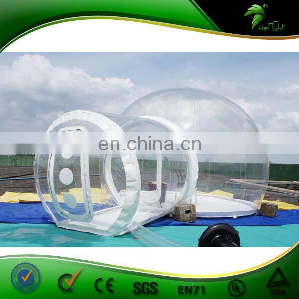 Customized Hotel Decorations Inflatable Dome Clear Bubble Tent