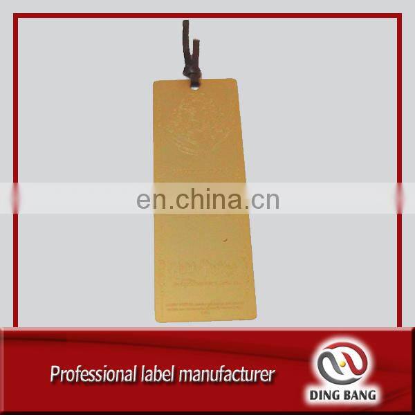 DB silver plated bookmark