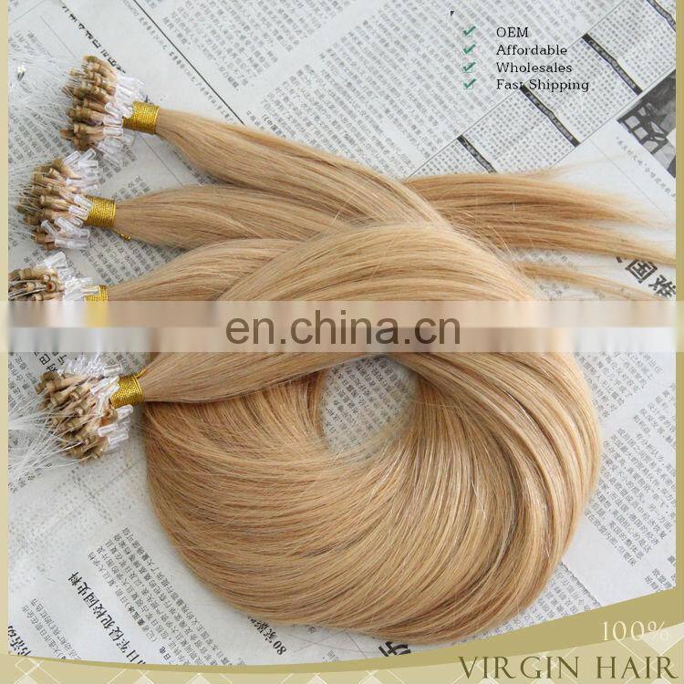 double drawn human hair Indian cheap micro braid hair extensions