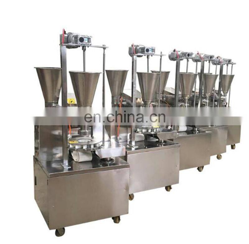 Stainless Steel Double Hopper Steamed Stuffed Bun Machine Steamed Stuffed Bun Making Machine