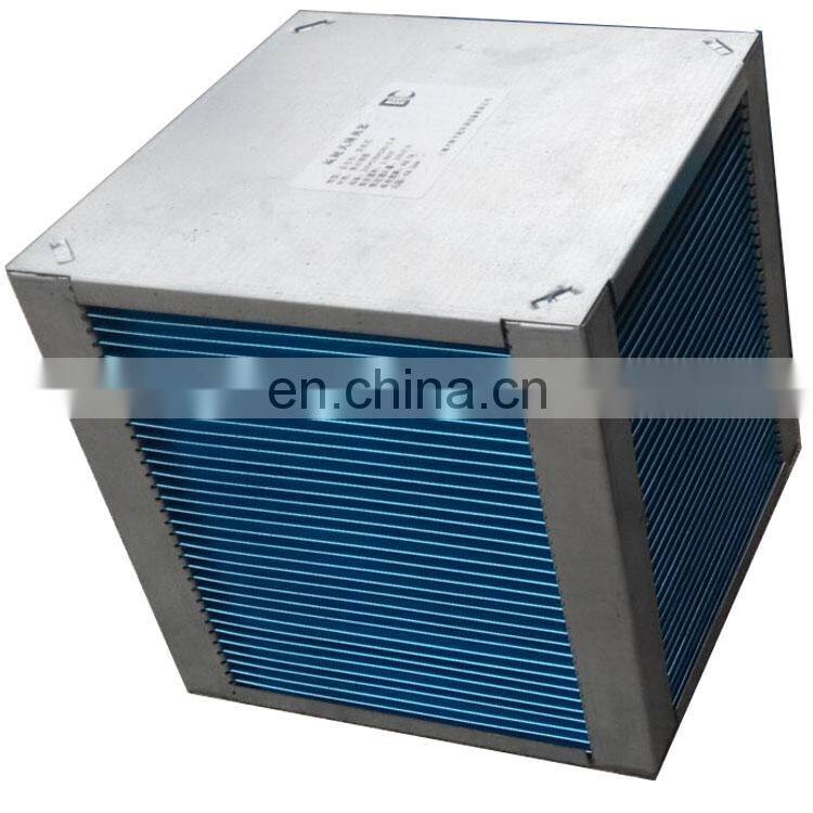 industrial air to air cross flow aluminum material heat exchanger design