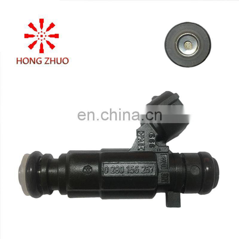 boquilla del inyector de combustible 0280156257, bico injetor de combustivel 0280156257,Fuel injector 0280156257