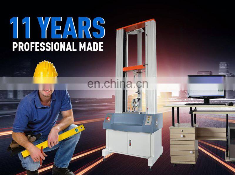 Single column tensile testing machine used for Mechanical properties experiment of metallic line/Metal plate/Metal rod and so on