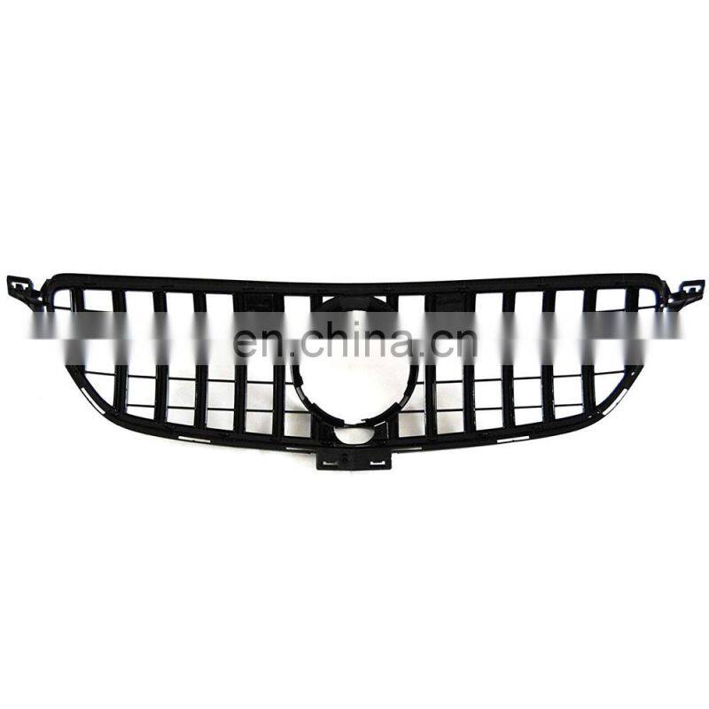 GT Panamericana Front Grille Coupe 16-18 Silver for Mercedes Benz GLE W292 C292