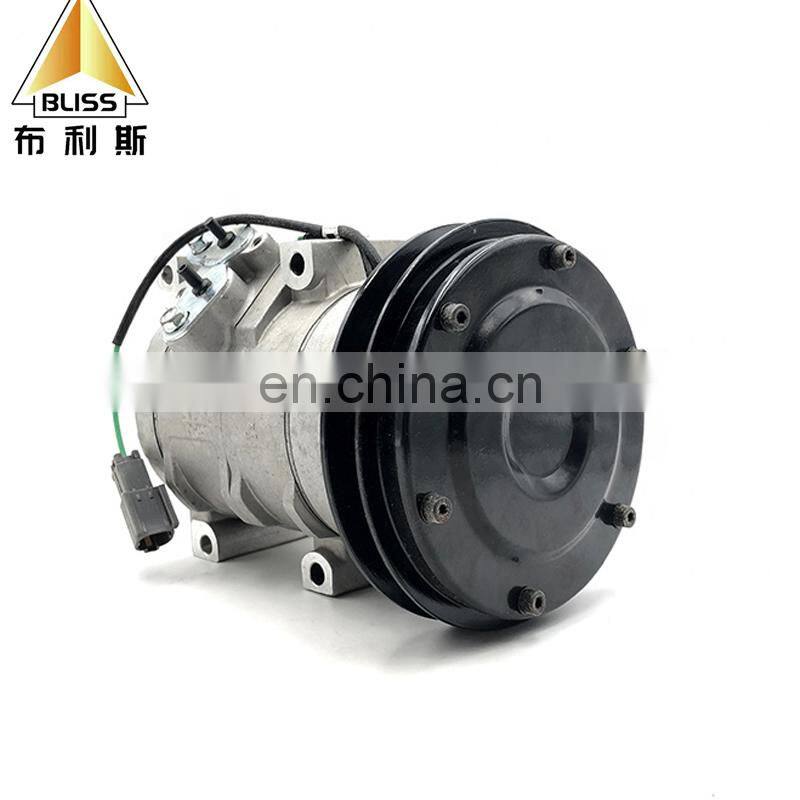 Hyundai Excavator air compressor for sale Air Conditioner Compressor Cat320/320C/320D Excavator Dc 24v Air Compressor
