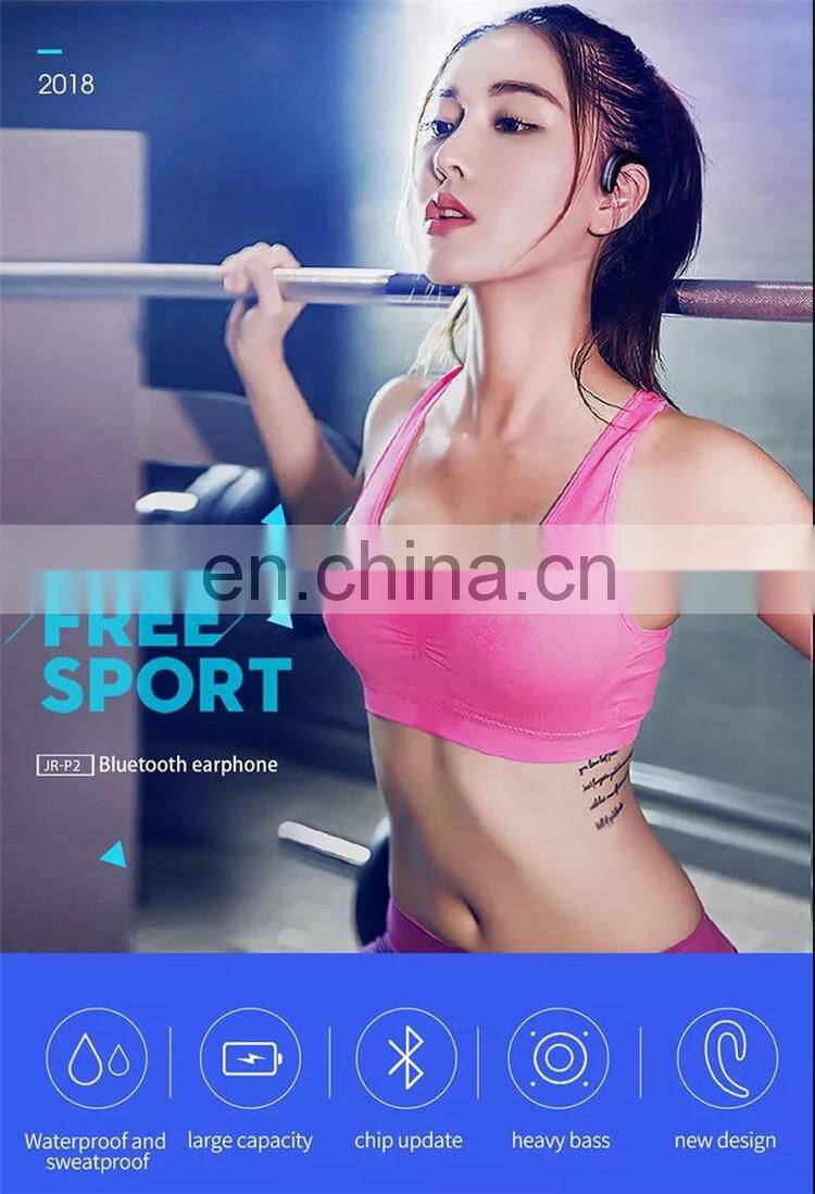 Joyroom Wireless Portable Bilateral Stereo Motion Blutooth 5.0 Earhook Headset Universal for iphone Android JR-P5