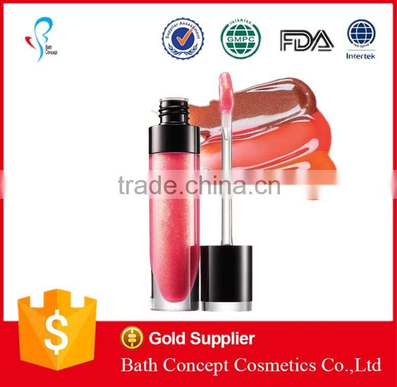 liquid form led light lip gloss for wholesale