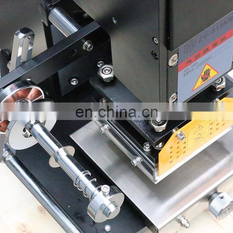 Manual Semi Automatic Hot Stamping Machine For Leather,bottle,everthing
