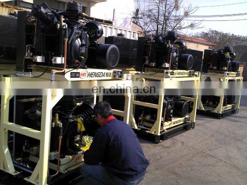 3m3/min 30bar High Pressure Air Compressor with air tank
