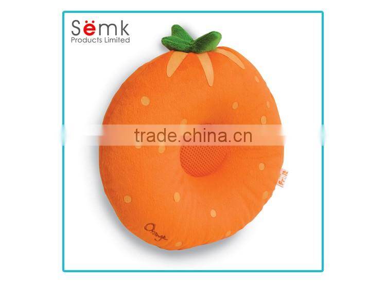 Semk brand fruit shaped bluetooth back cushion speaker gifts