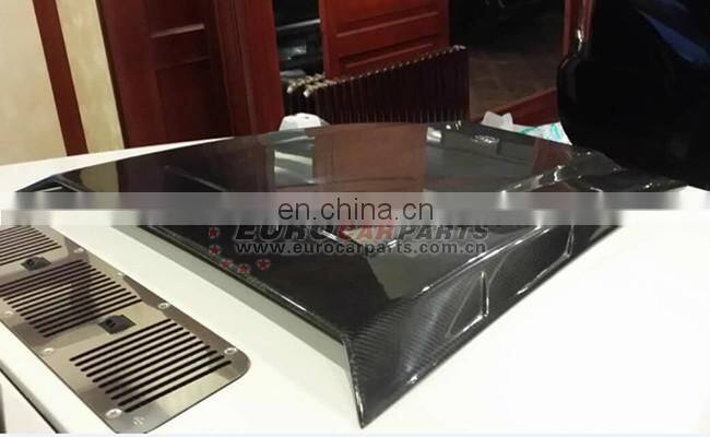 W463 B-style hood fit for MB G-CLASS W463 G500 G550 G55 G63 to B-style W463 carbon fiber hood scoop