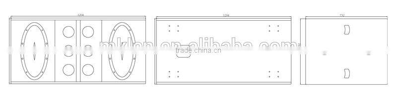 RL218 Double 18" outdoor subwoofer speaker, speakers subwoofer