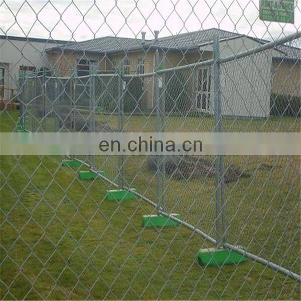 Professional cheap pvc Chain link fence for football field fence for sale