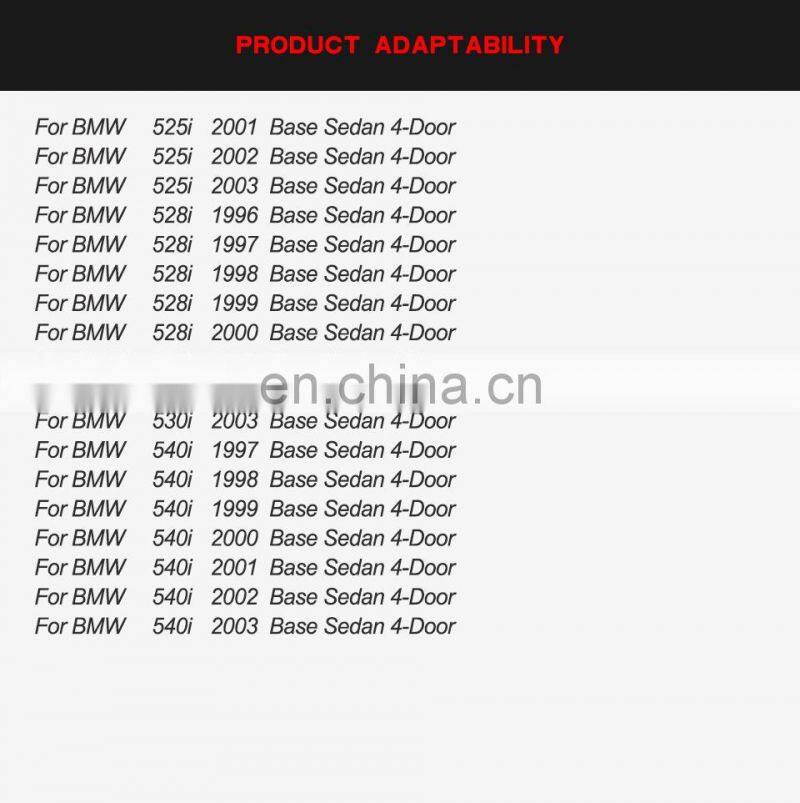 Carbon Fiber Car Rear Wing Spoiler for BMW 5 series E39 525i 528i 530i 540i Base Sedan 4 Door 1996-2003