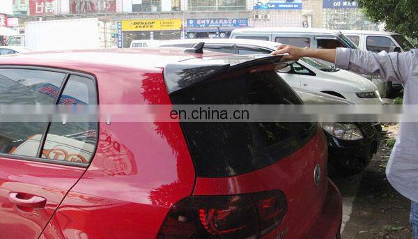 O Style Car Carbon Rear Spoiler Boots for VW Golf VI MK6 GTI