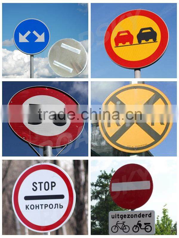 Custom Traffic Signs With Alumiun Plate And High Visibility