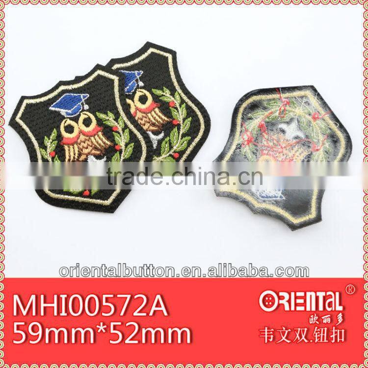 Top quality unique design fashion garments embroidery applique