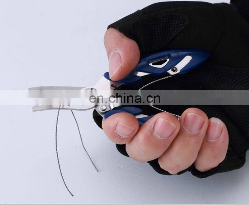 Multifunction Plier Fishing Tackle Lure Hook Remover Bending Hook Tip Shear Fishing Line Cutter Fishing Pliers