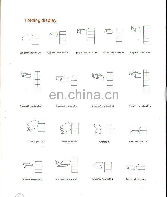 ZX360-6 fully automatic high speed paper folding machine