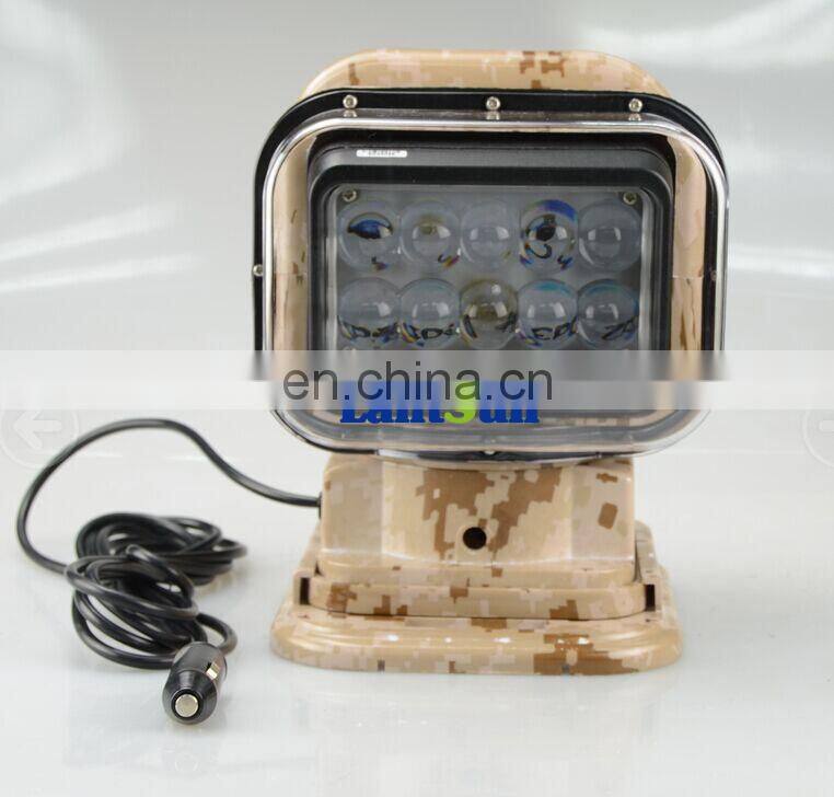 Lantsun Super bright 50w spot police army LED handheld search lights