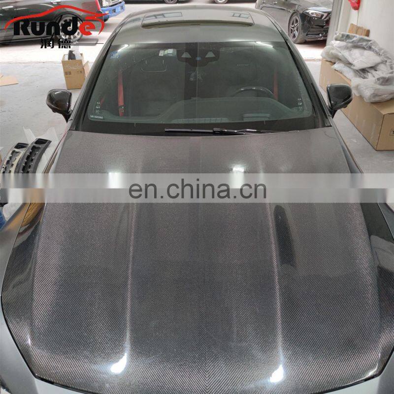 RUNDE Fashionable Design OEM New Carbon Fiber Bonnet Engine Hood For Mercedes-Benz AMG GT43 GT63S