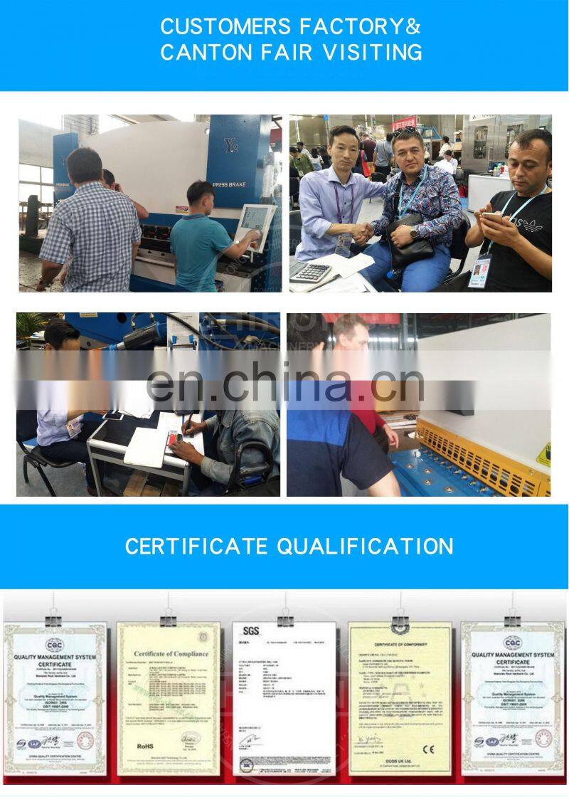 CHINA  aluminum plate press brake 30t 1600mm  mini press brake