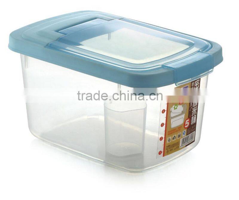 Japanese Style Plastic Rice Storage Container Hold 10kgs Rice