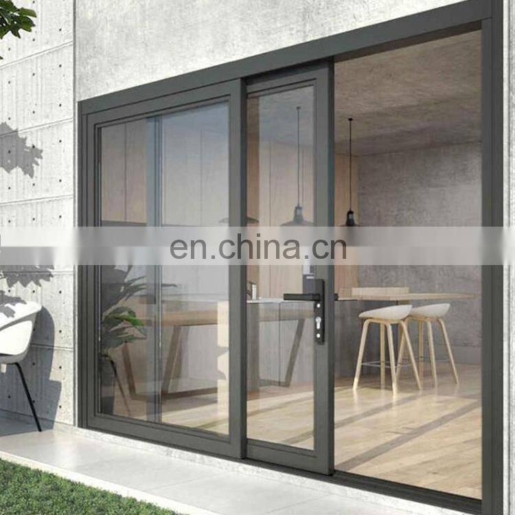 Power coated frame Nice price AS 2047 Powder Coated Aluminum Sliding Window