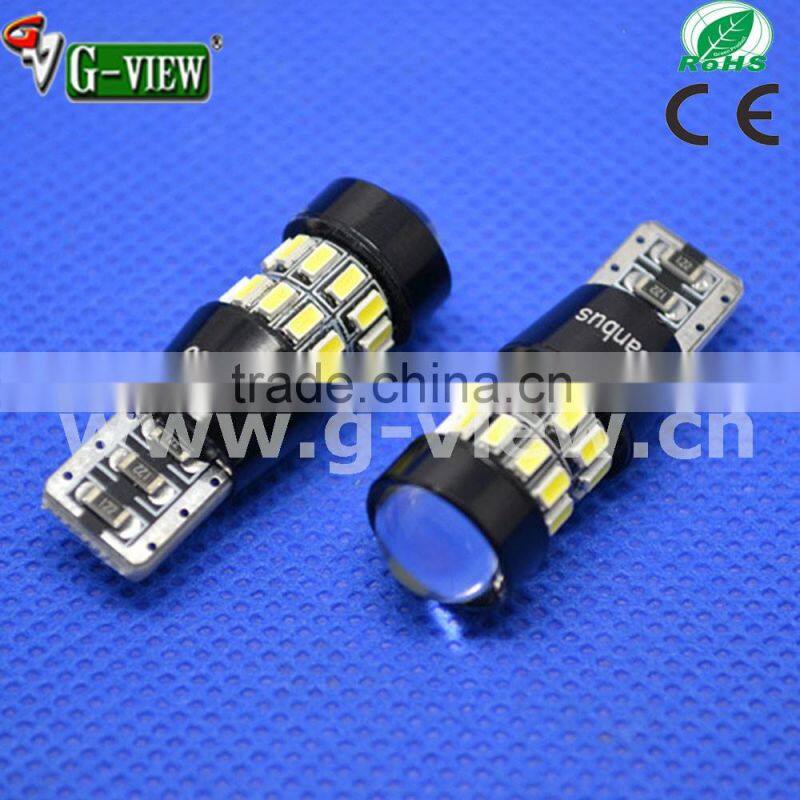 hotsale white error free interior lamp led light T10 30smd 3014 canbus car led light w5w 194 168