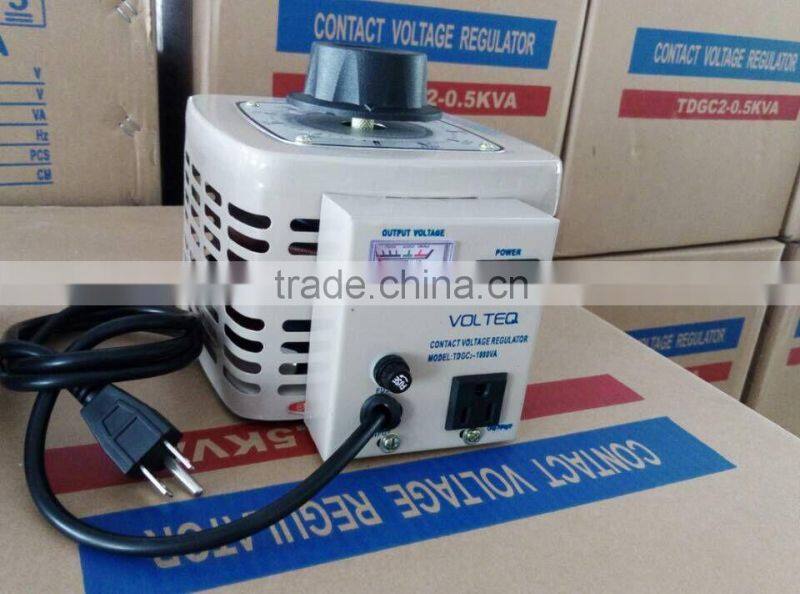 wosn TDGC2-3KVA portable voltage regulator output 220V