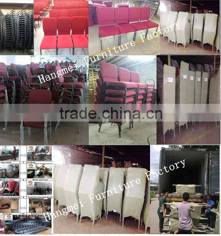 Silver Lacquer hammer Tube Church Used Chairs